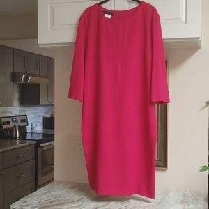 Blue Les Copains Cranberry Wool Shift Size 48